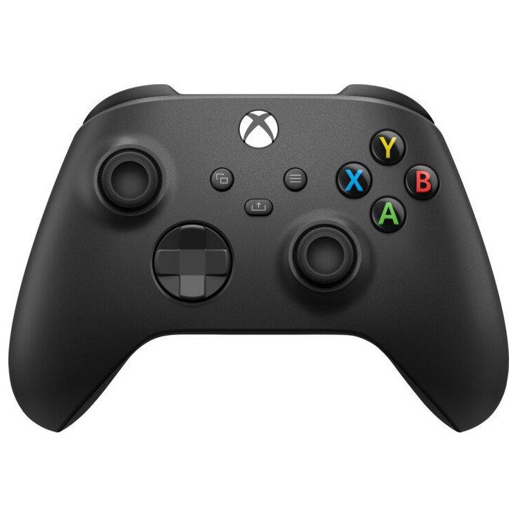 Microsoft Xbox Series X | S Wireless Controller Carbon Black + USB Cable (XOA-0010, 1V8-00001, 1V8-00002) - зображення 1