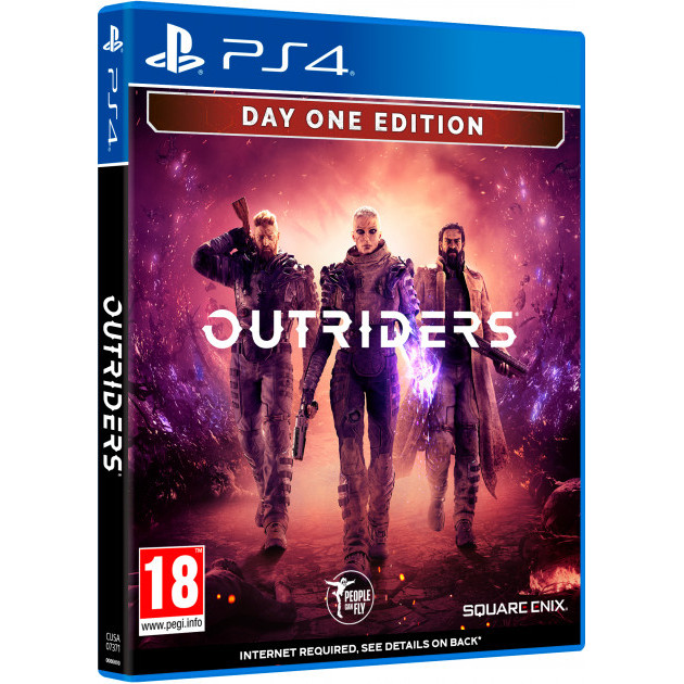  Outriders Day One Edition PS4 (SOUTR4RU02) - зображення 1