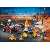 Playmobil Construction Site Fire Rescue 76 деталей 9486 - зображення 3