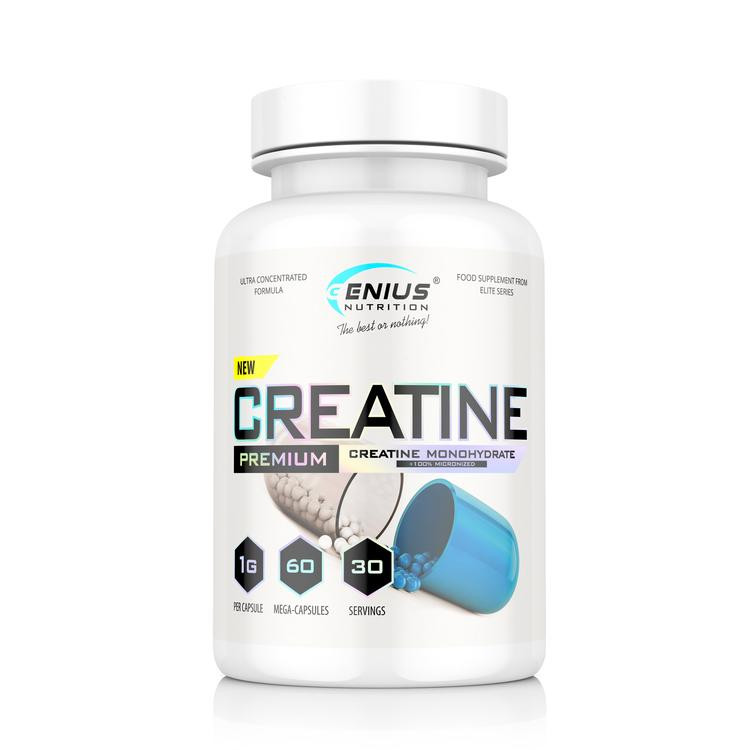 Genius Nutrition Creatine Premium 60 caps /30 servings/ - зображення 1