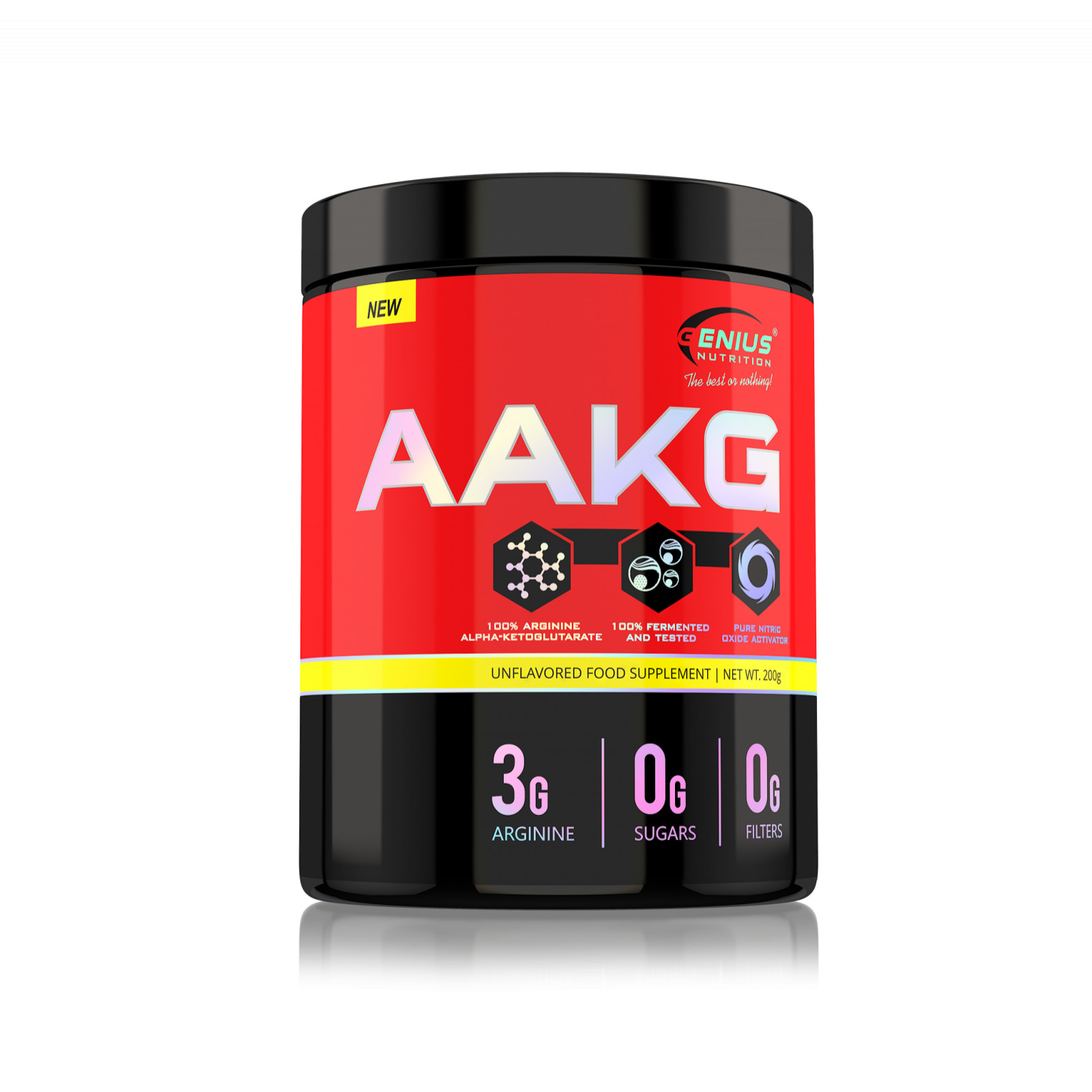 Genius Nutrition AAKG 200 g /66 servings/ Unflavored - зображення 1