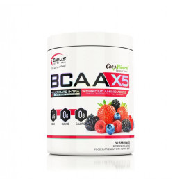 Genius Nutrition BCAA-X5 360 g /30 servings/ Red Energy
