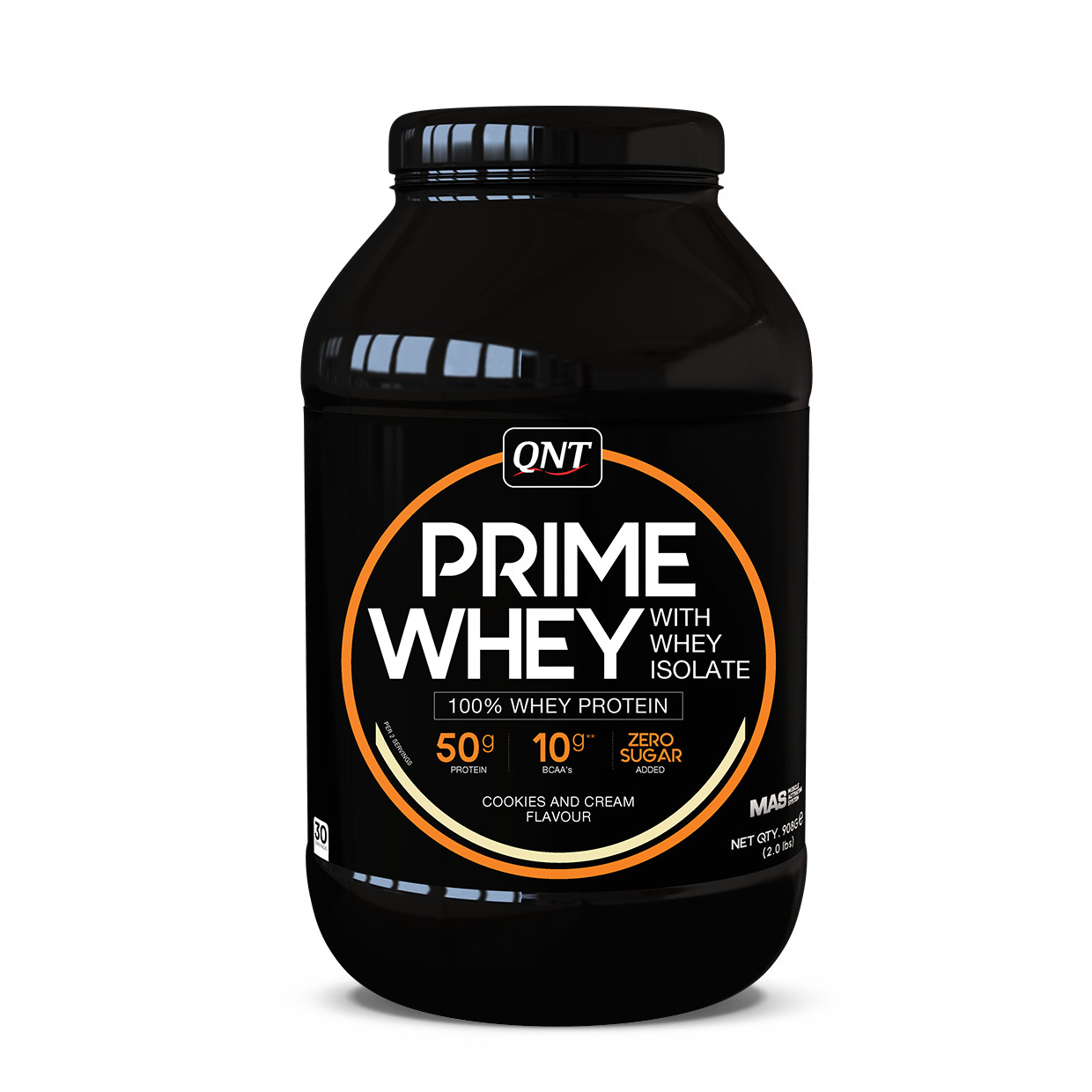 QNT Prime Whey 908 g /30 servings/ Cookie Cream - зображення 1