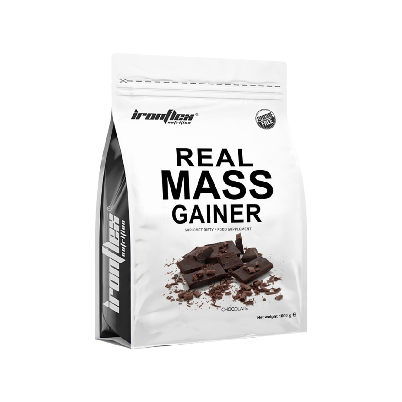 IronFlex Nutrition Real Mass Gainer 1000 g /13 servings/ Chocolate - зображення 1