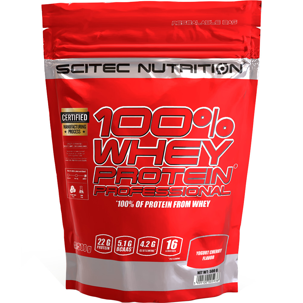 Scitec Nutrition 100% Whey Protein Professional 500 g /16 servings/ Pistachio Vanilla - зображення 1