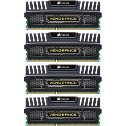   Corsair 16 GB (4x4GB) DDR3 1600 MHz Vengeance (CMZ16GX3M4A1600C9)