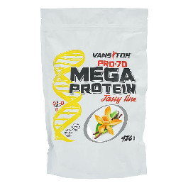 Ванситон Mega Protein Pro-70 /Про-70/ 450 g /15 servings/ Vanilla