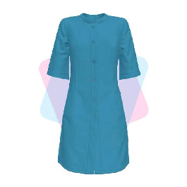 Мой портной Медицинский халат женский светло-голубой, 40-60 размер (MP-3501-H5041-40)