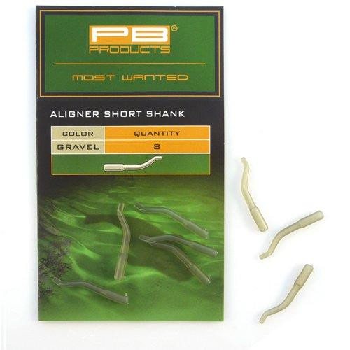 PB Products Изогнутая трубка для крючка ALIGNER LONG SHANK Weed (водоросль) 8 шт. (20522) - зображення 1