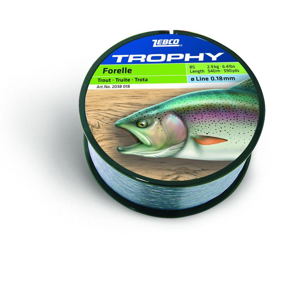 Zebco Trophy Trout / 0.22mm 540m 4.20kg - зображення 1