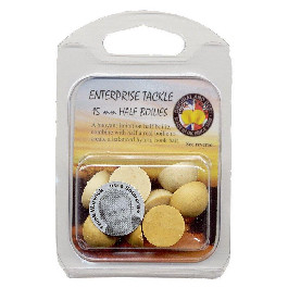 Enterprise Tackle Искусственные бойлы Half Boilies (Mixed Cream & Beige) 15mm