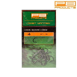 PB Products Long Shank Hook №4 (10pcs)