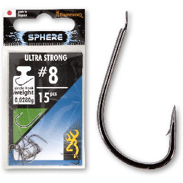 Browning Sphere Ultra Strong / Black nickel / №08 / 15pcs (4786 008)