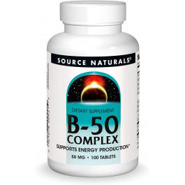   Source Naturals B-50 Complex 100 tabs