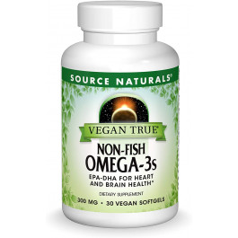 Source Naturals Vegan True Non-Fish Omega-3s 30 softgels