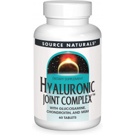 Source Naturals Hyaluronic Joint Complex 60 tabs /30 servings/