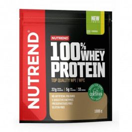 Nutrend 100% Whey Protein 1000 g /33 servings/ Chocolate Brownies