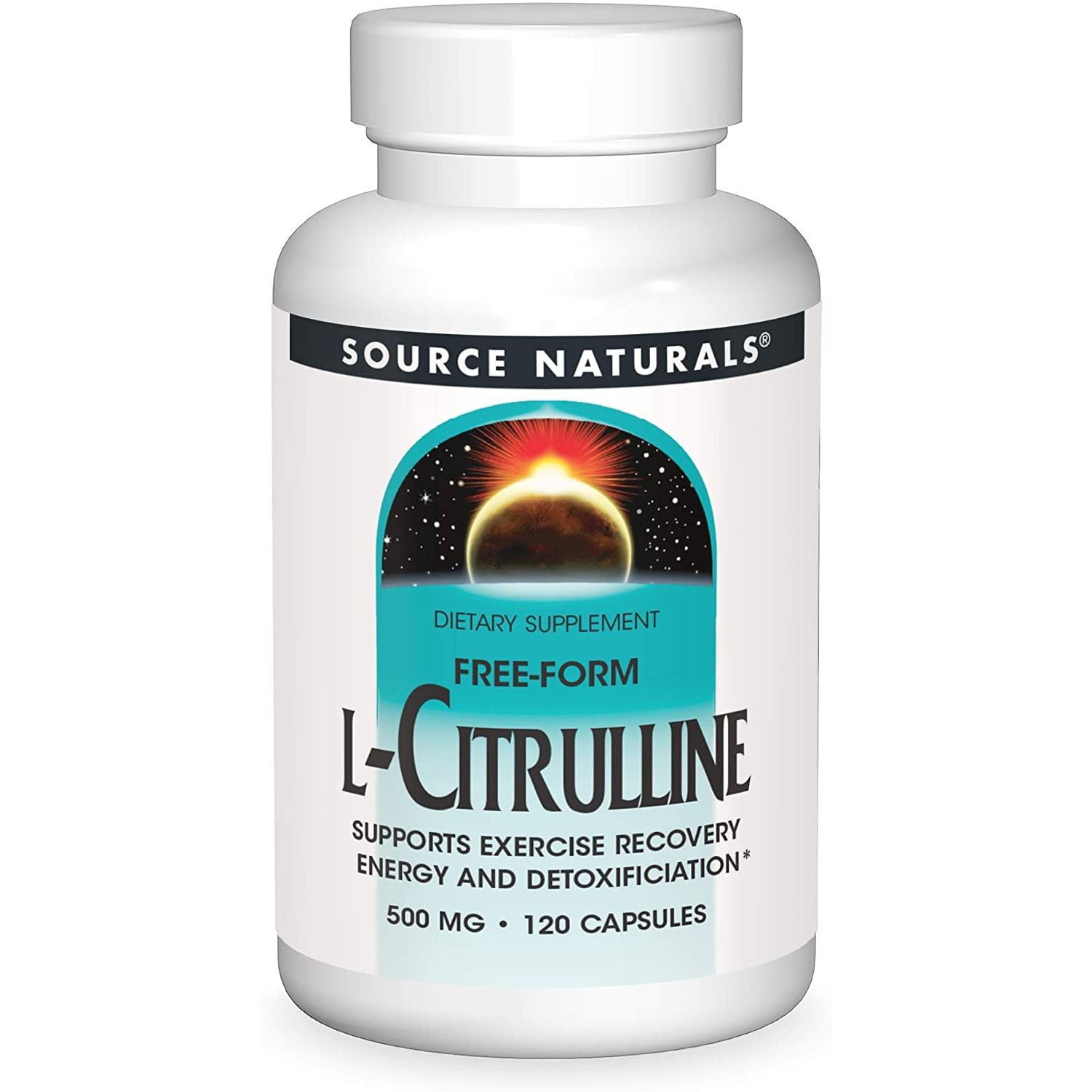 Source Naturals L-Citrulline 500 mg 120 caps - зображення 1