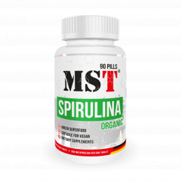 MST Nutrition Spirulina Organic 500 mg 90 tabs
