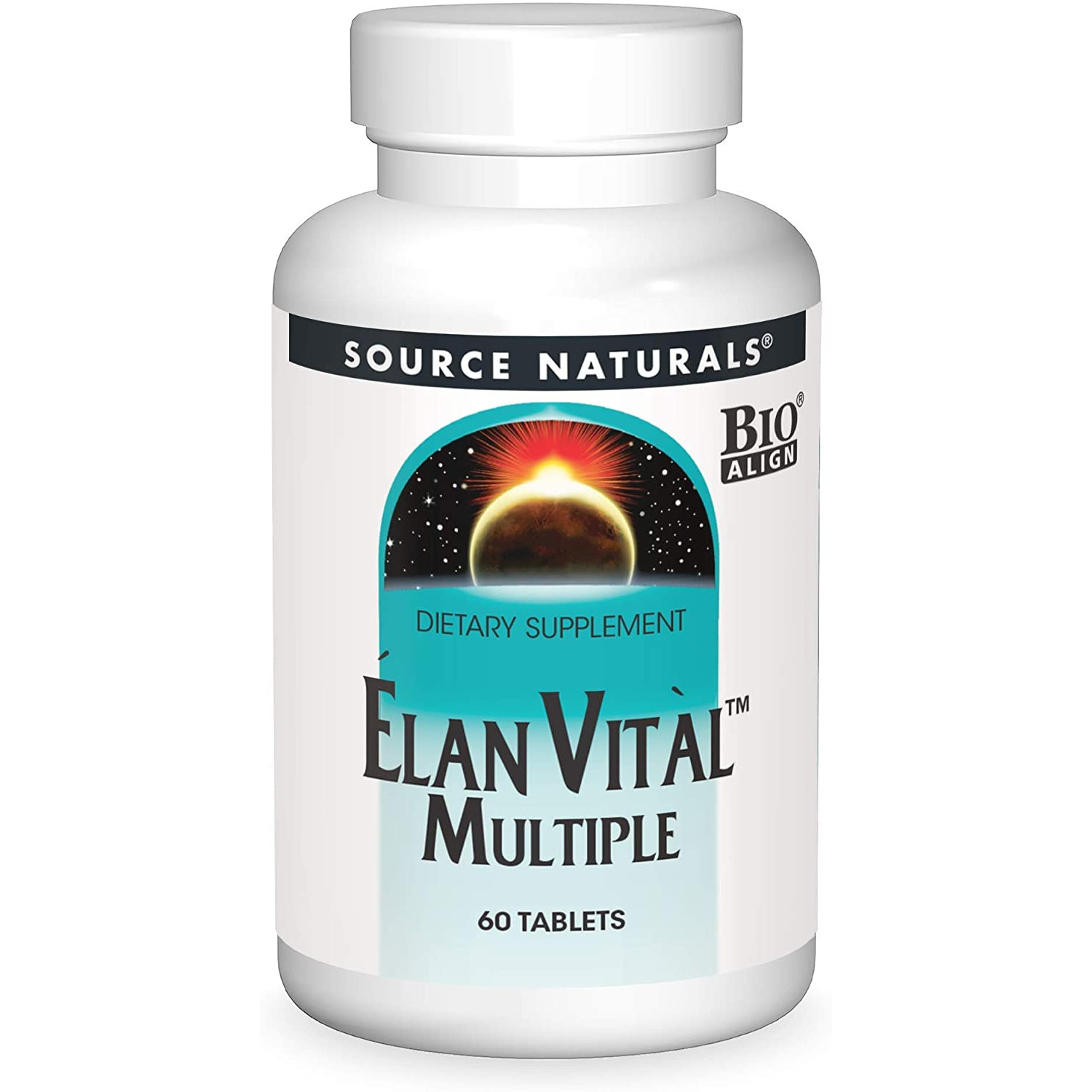 Source Naturals Elan Vital Multiple 60 tabs /12 servings/ - зображення 1