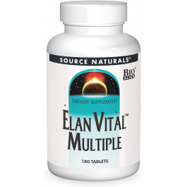 Source Naturals Elan Vital Multiple 180 tabs /36 servings/