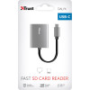 Trust Aluminium USB-C Card Reader (24136) - зображення 5