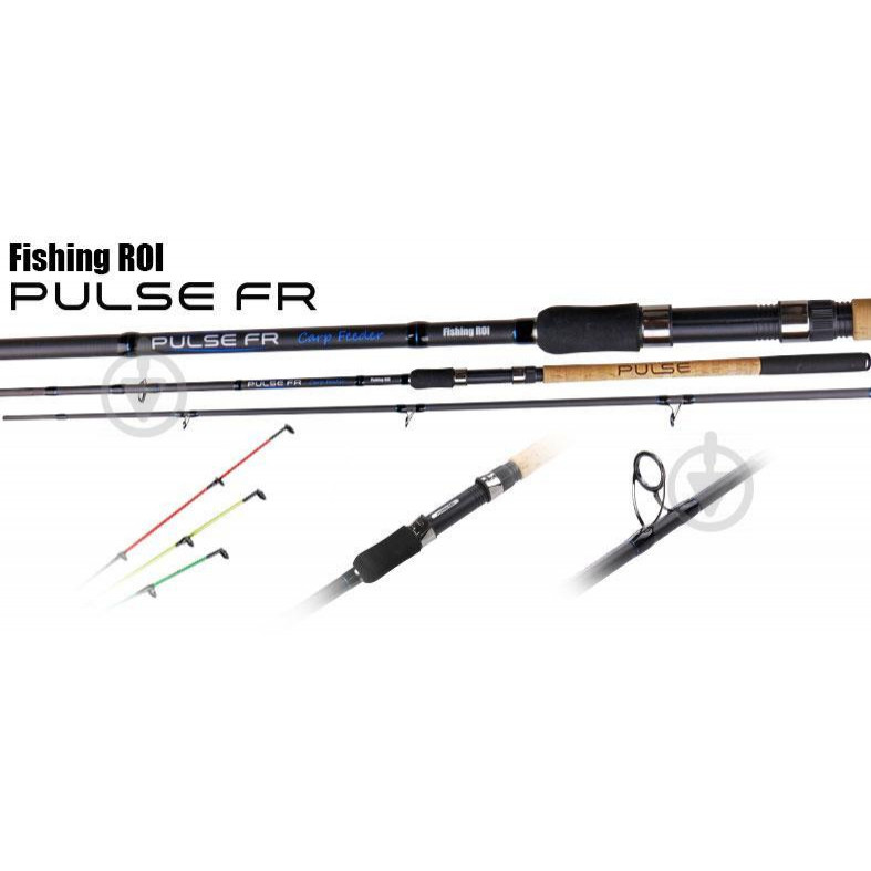 Fishing ROI Carp Feeder Pulse FR / 3.90m 40-140g (615-4014-390) - зображення 1