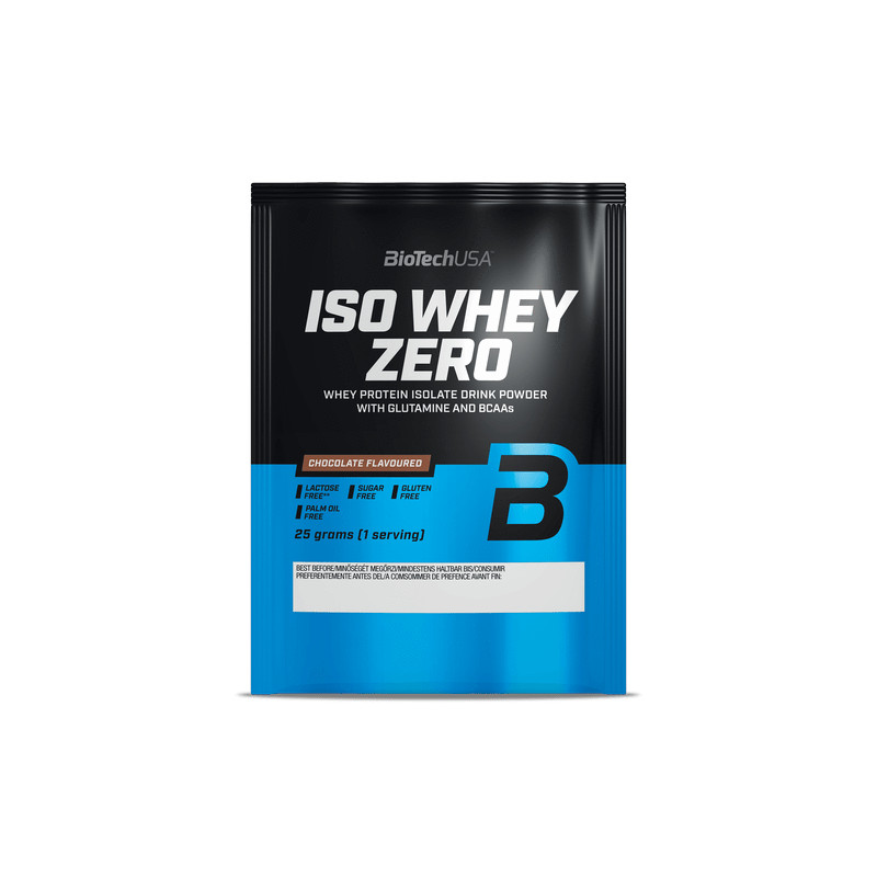 BiotechUSA Iso Whey Zero Limited Edition 25 g /sample/ Black Biscuit - зображення 1