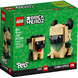 LEGO Немецкая овчарка и щенок (40440)
