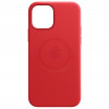 Apple iPhone 12 Pro Max Leather Case with MagSafe - PRODUCT RED  (MHKJ3) - зображення 1