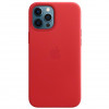 Apple iPhone 12 Pro Max Leather Case with MagSafe - PRODUCT RED  (MHKJ3) - зображення 2