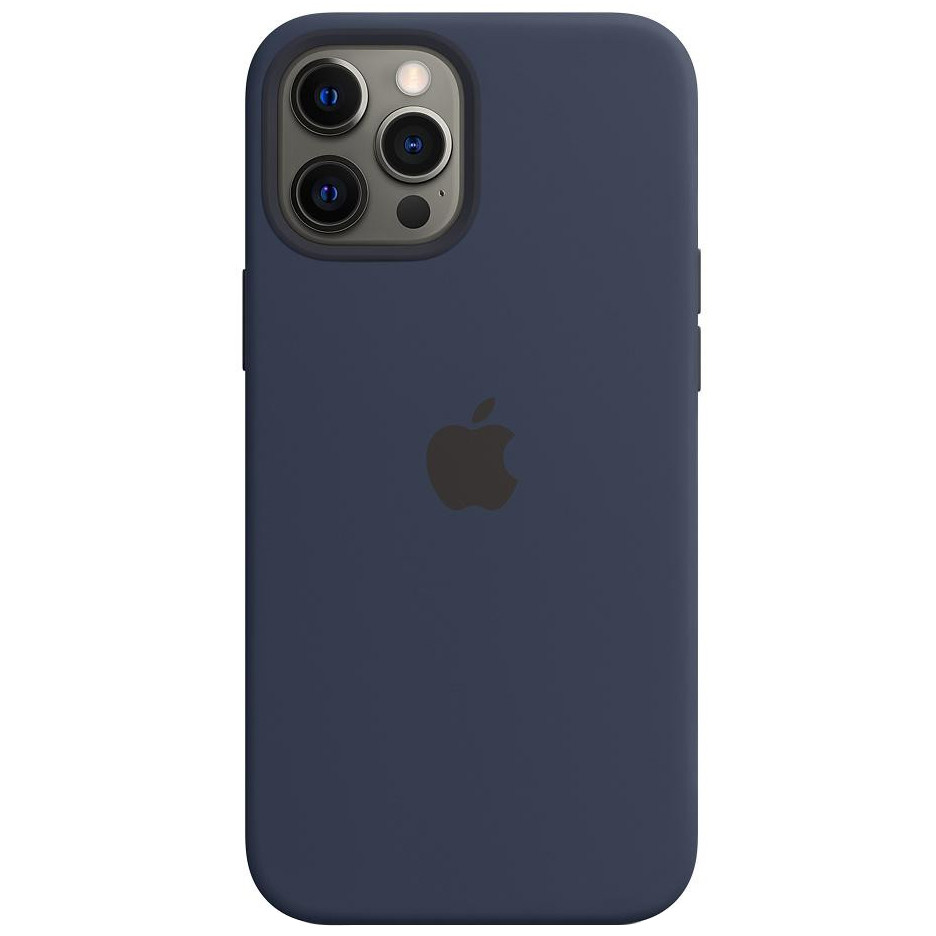Apple iPhone 12 Pro Max Silicone Case with MagSafe - Deep Navy (MHLD3) - зображення 1