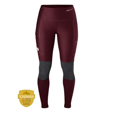 Fjallraven Abisko Trekking Tights W M Dark Garnet - зображення 1