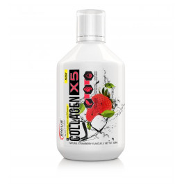 Genius Nutrition Collagen-X5 Liquid 500 ml /33 servings/ Natural Strawberry