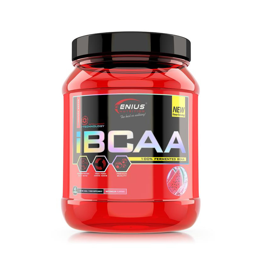 Genius Nutrition iBCAA 450 g /45 servings/ Watermelon - зображення 1