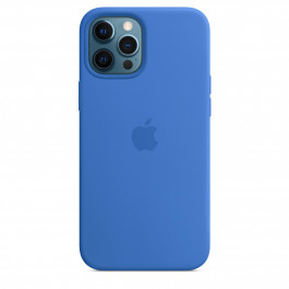   Apple iPhone 12 Pro Max Silicone Case with MagSafe - Capri Blue (MK043)