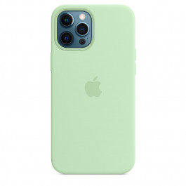 Apple iPhone 12 Pro Max Silicone Case with MagSafe - Pistachio (MK053)