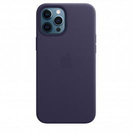 Apple iPhone 12 Pro Max Leather Case with MagSafe - Deep Violet (MJYT3)