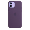 Apple iPhone 12 | 12 Pro Silicone Case with MagSafe - Amethyst (MK033) - зображення 1