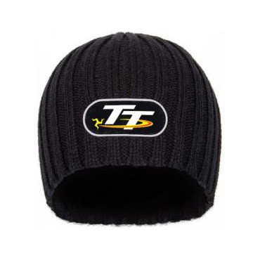 IOMTT Шапка  TT Beanie Ribbed Black - зображення 1