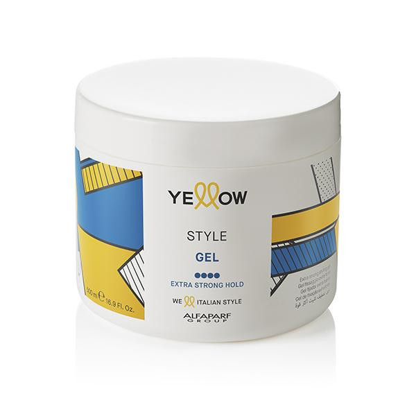 Yellow Моделирующий гель экстрасильной фиксации  Style Gel 500 мл. (YE11-PF018400) - зображення 1