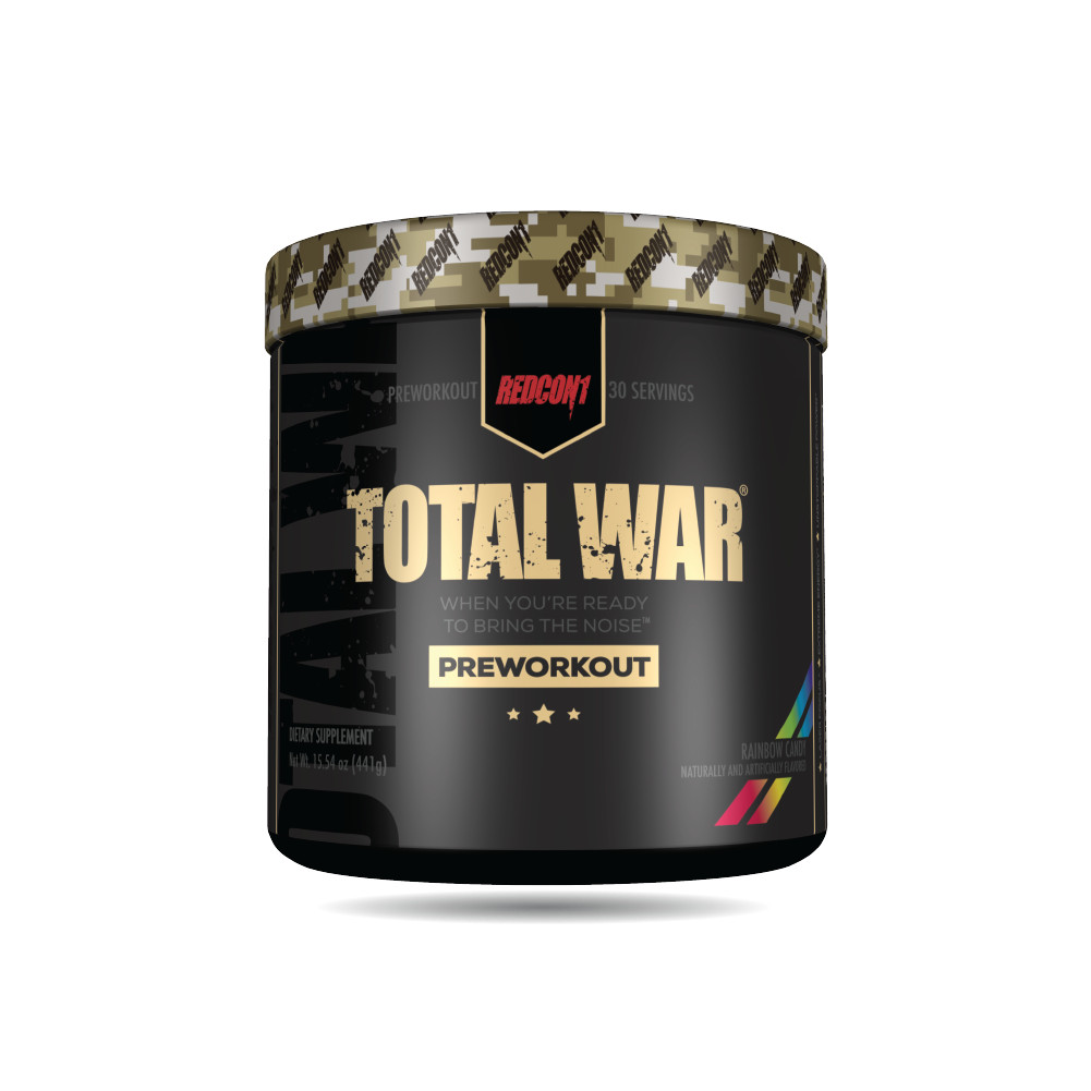 RedCon1 Total War Pre-Workout 441 g /30 servings/ Rainbow Candy - зображення 1
