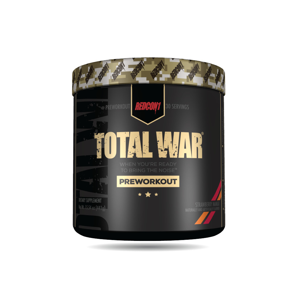 RedCon1 Total War Pre-Workout 441 g /30 servings/ Strawberry Mango - зображення 1