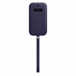 Apple iPhone 12 | 12 Pro Leather Sleeve with MagSafe - Deep Violet (MK0A3)