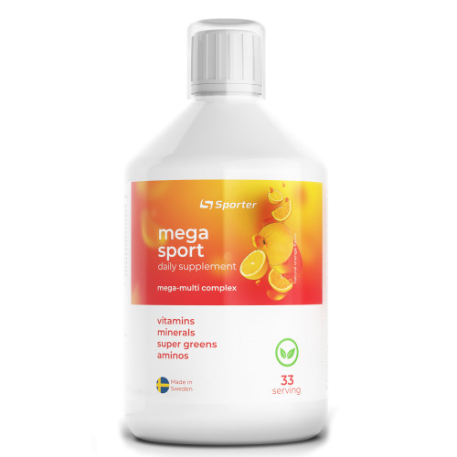 Sporter Mega Sport 500 ml /33 servings/ Orange - зображення 1