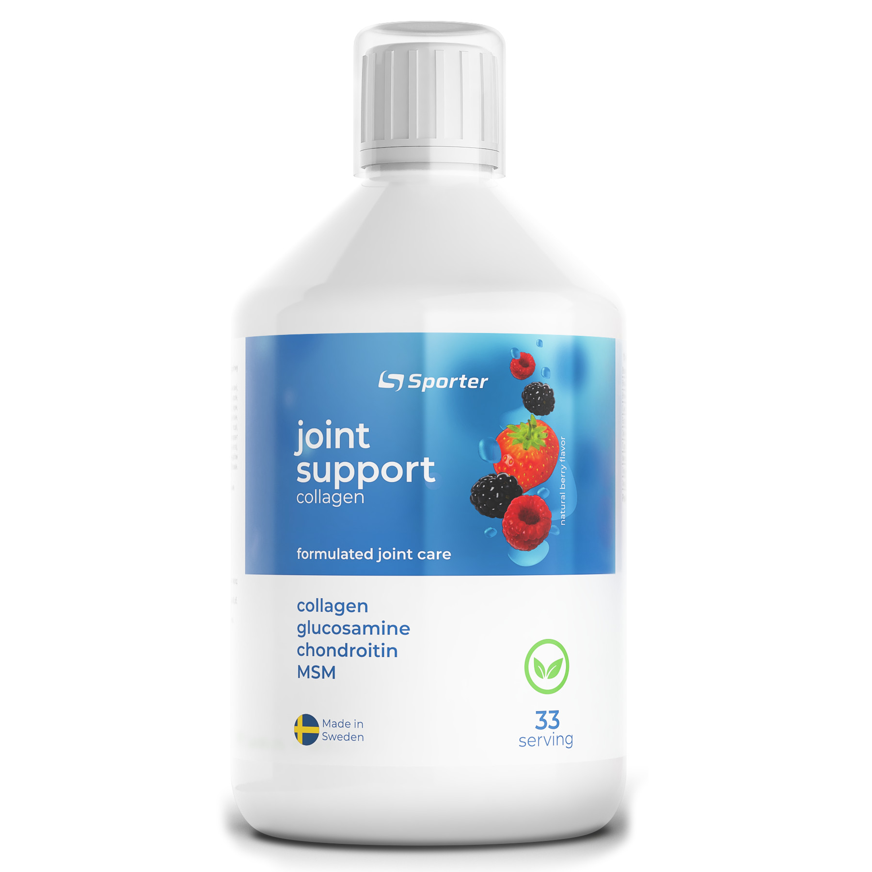Sporter Joint Support 500 ml /33 servings/ Berry - зображення 1