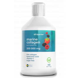 Sporter Marine Collagen 200 000 mg 500 ml /40 servings/ Berry