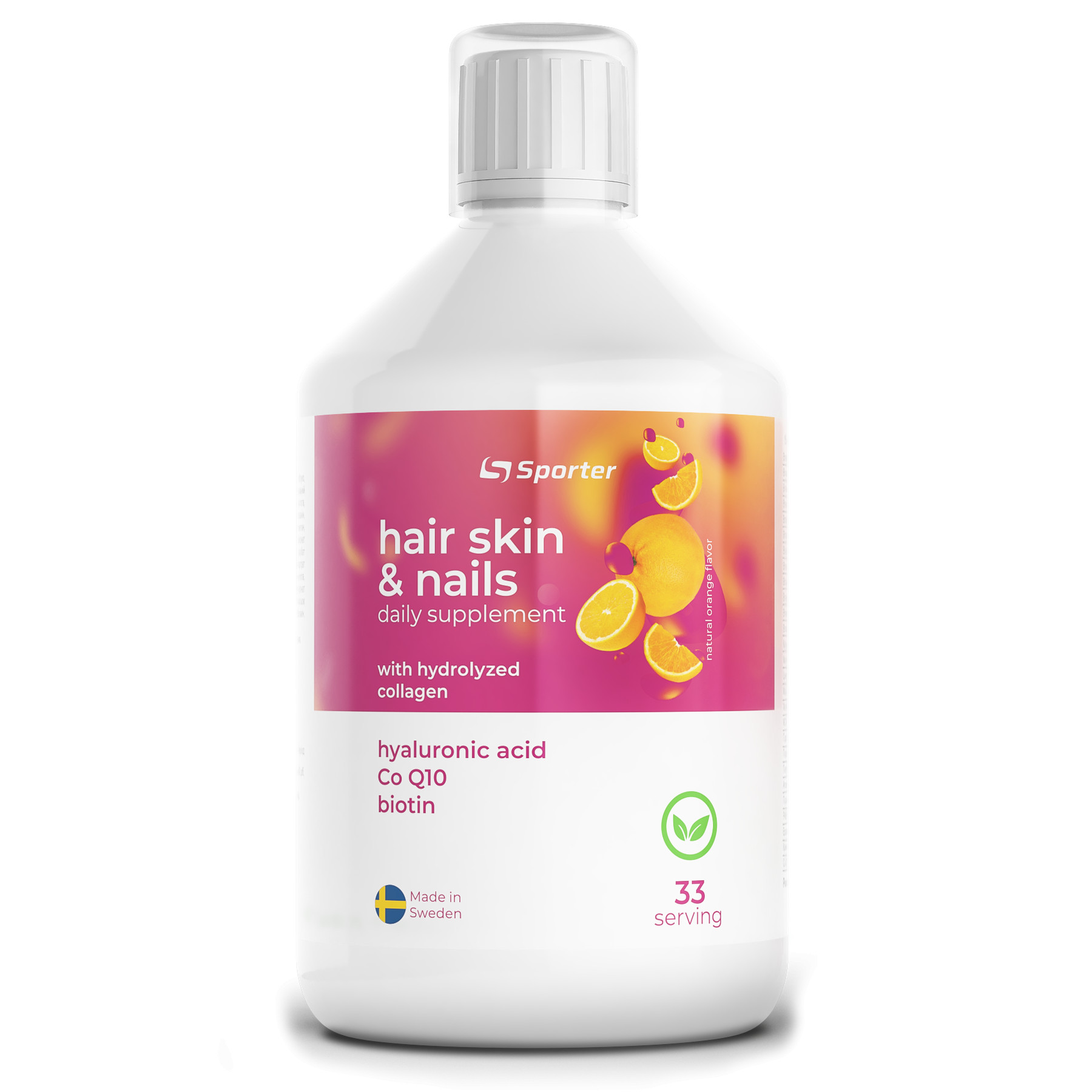 Sporter Hair Skin & Nails 500 ml /33 servings/ Berry - зображення 1