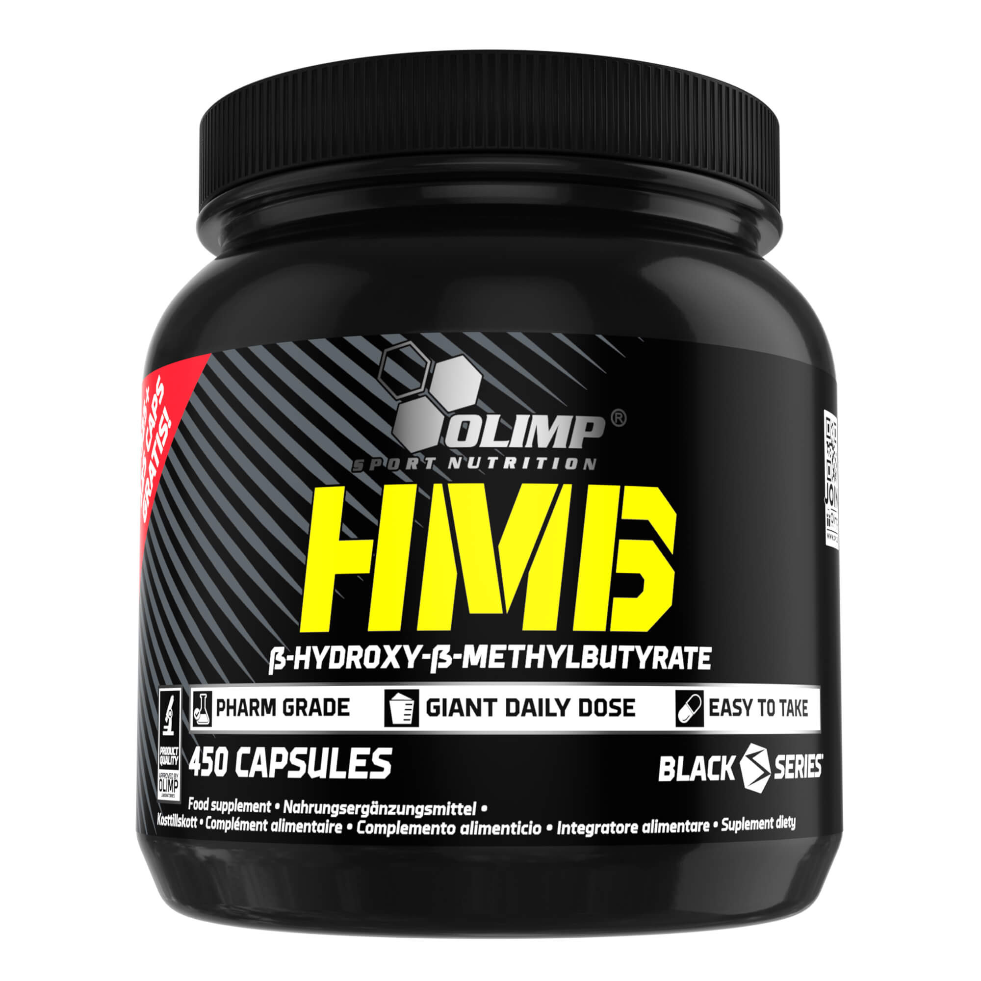 Olimp HMB 625 mg 450 caps - зображення 1