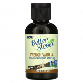 Now BetterStevia Liquid 59 ml /281 servings/ French Vanilla